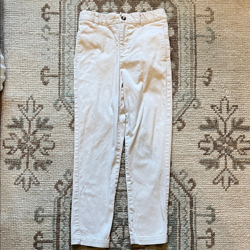 Bella Bliss Stretch Twill Slim Pant - Stone. Size 7